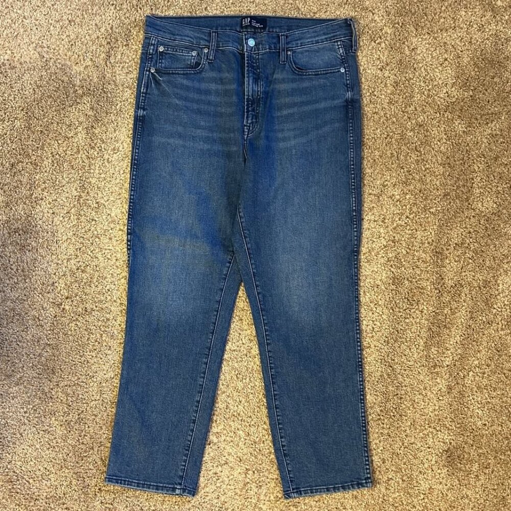 GAP Denim Jeans High Rise Vintage Slim Style Women's Size 32/14